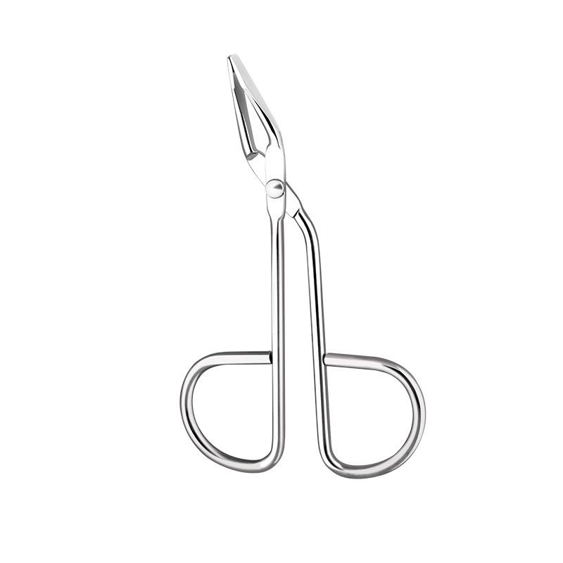 Eyebrow and Nose Hair Grooming Set: Flat and Slanted Tip Tweezers, Plucking Tweezers, Mustache Scissors, and Eyebrow Clips.