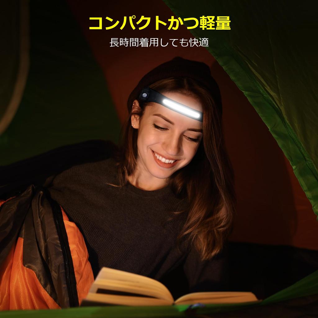 Lepro Headlight Перезаряжаемый светодиодный налобный фонарь с датчиком Источник света Светодиодный налобный фонарь Широкоугольный светильник Водонепроницаемый рыболовный фонарь для скалолазания Высокое освещение