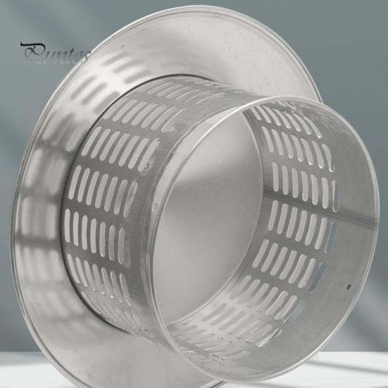 Крышка круглого дымохода с сетчатым экраном, конический верх, металлический чехол для дымохода, устойчивый к погодным условиям, внешняя крыша, конический верх, дождезащитный чехол для дымохода камина