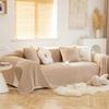 Modern Plush Velvet Cover For Sofa 1 /2 /3 Seater Warm Soft Corner Couch Slipcover Solid Color Sofa Towel Throw For Dogs Cats