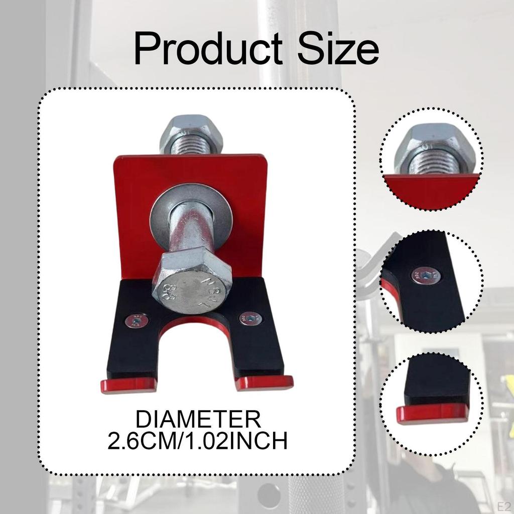 Держатель штанги для стойки для приседаний Подвеска Вертикальный аксессуар для фитнес-оборудования Отверстие 26 мм