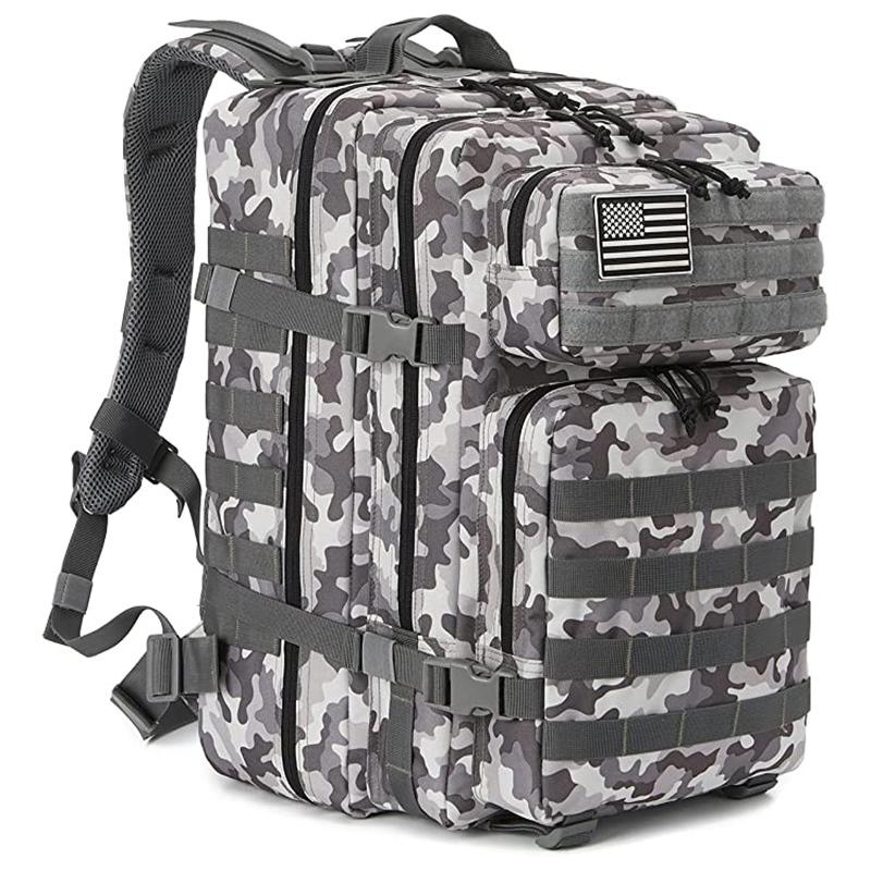 45L армейский камуфляжный тактический рюкзак Molle, военный боевой рюкзак, сумки для улицы, пешего туризма, охоты, 3-дневная сумка, рюкзаки