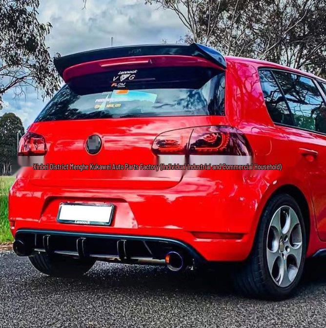 Задний спойлер Volkswagen Golf 6 GTI в стиле Osir (2008-2013)