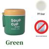 Creative Stainless Steel Insulated Soup and Cereal Cup - Portable Mini Meal Replacement Pot for Office Workers