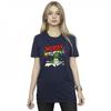 Womens/Ladies Toy Story Rex Christmas Burst Cotton Boyfriend T-Shirt
