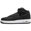 Air Force 1 Mid Stussy Black White
