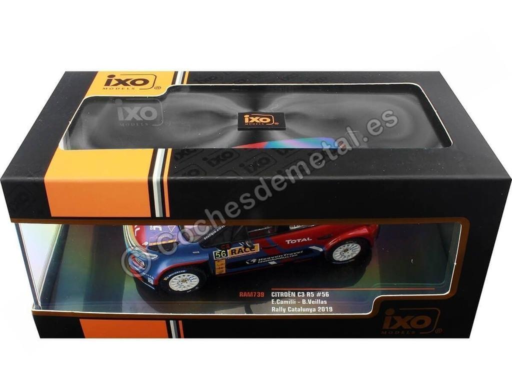 Citroen C3 R5 2019 Ралли Каталонии ixo/Ixo #56 Э.Камилли/Б.Вейяс