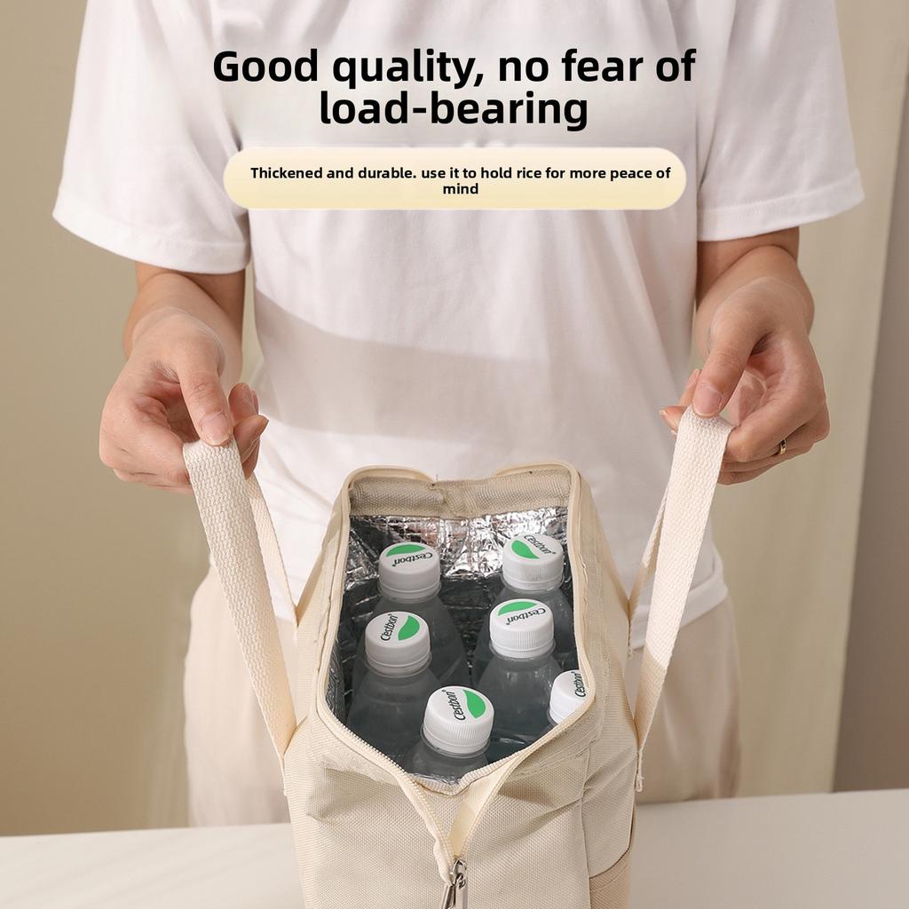 Сумка для ланча Ручная Изолированная Сумка Сумка для Бенто Новая Модель Для Офисных Работников И Студентов Сумка для Ланча с Утолщенной Алюминиевой Фольгой