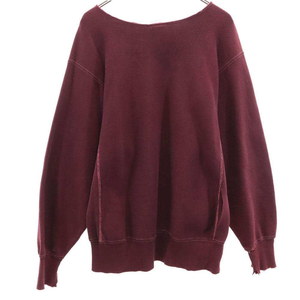 Champion 90-е годы Старая вышитая бирка сделано в США Толстовка с длинным рукавом Reverse Weave тренажер Мужская Б/У