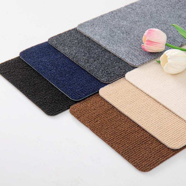 20*80cm Household Thickened Wear-resistant Step Mat Non-adhesive Non-slip Stair Mat Waterproof Carpet Floor Mat Home Decor