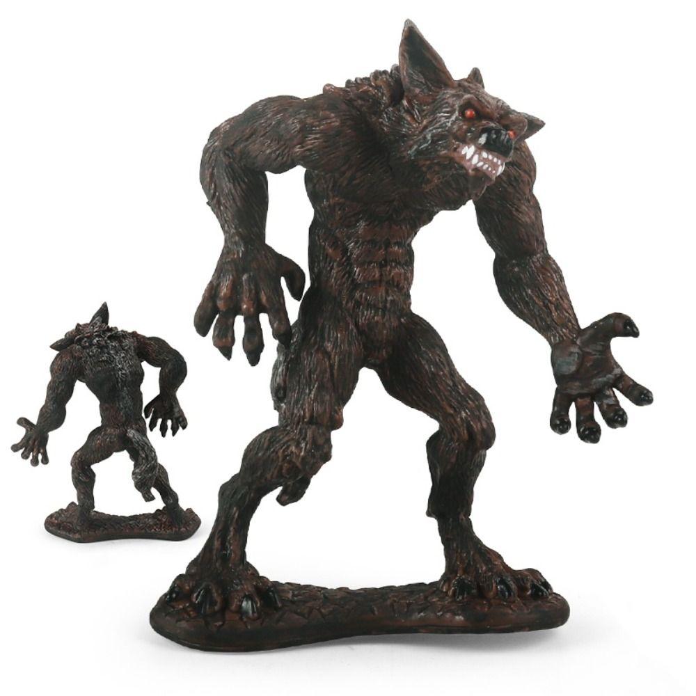 Симуляция Модель животного Оборотень Орангутан Модель Магмового голема Фигурки Ледяных демонов Детский подарок