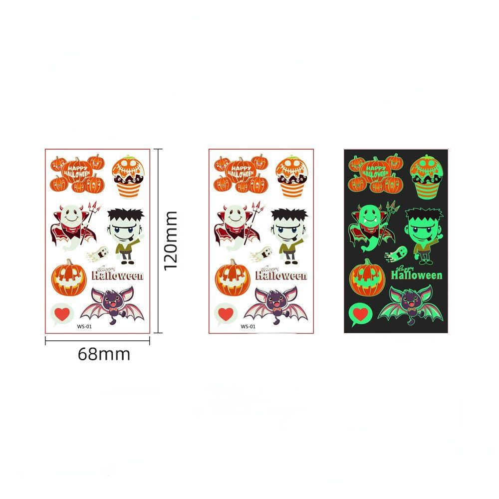 Body Glowing In Dark Party Decorations Temporary Tattoo Disposabl Tattoo Luminous Tattoo Sticker
