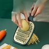 Kitchen Grater Multifunctional Stainless Steel Shredded Potato and Carrot Grater Sliced Vegetables and Melon Peeler Gadgets