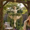 Hanging Ballet Dancer Planter Lightweight Plant Holder Gifts Hanging Flower Pot  Patio Balcony