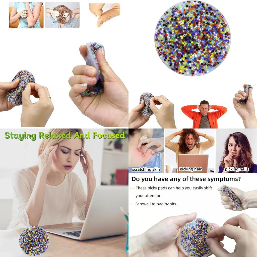 Soft And Durable Skin Picking Fidget Toys For Anxiety Relief And Sensory Play Ideal For All Ages
