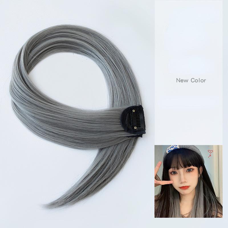 Градиентная невидимая бесшовная натуральная цельная прическа, окрашивание висячих ушей, синтетическая шиньон для цвета, мелирование длинных волос