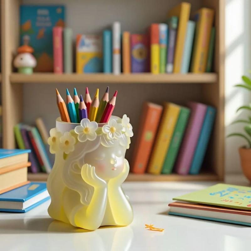 1 шт. силиконовая форма для вазы в форме венка, DIY контейнер для свечного стакана, форма для гипса и бетона, коробка для хранения, форма для смолы для цветочного горшка м