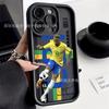 Soccer Football iPhone 17 Pro Case Compatible with 16/15/14/13/12/11 XsMax - Shockproof Protective Cover