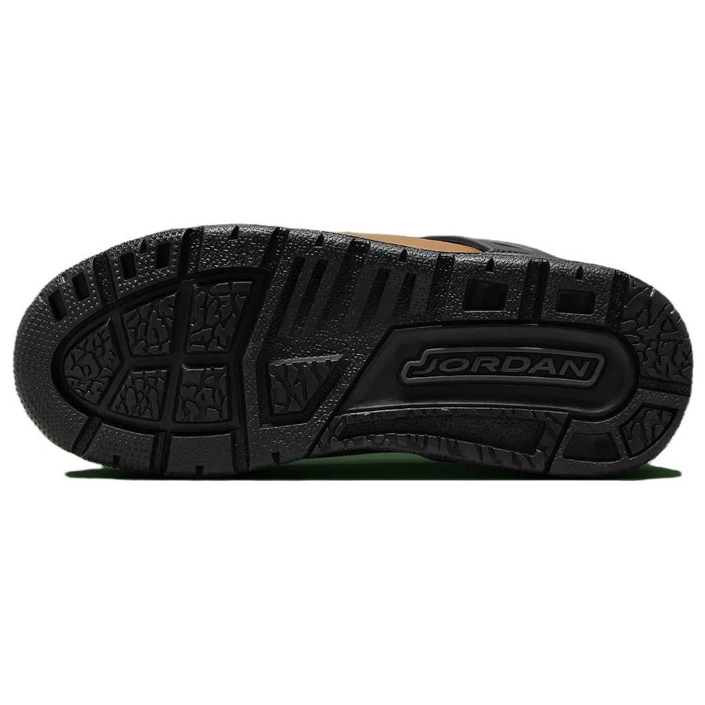 Air Jordan Winterized Spizike GS Legion Green Детские кроссовки Милитари-коричневый Университетский красный Черный FD4653-300