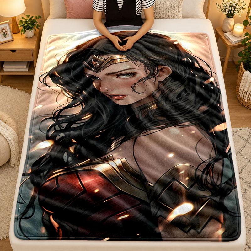 Flannel BlanketHorror Movies Warm Soft Throw Blanket for Indoor Sofa Bed Living Room Use