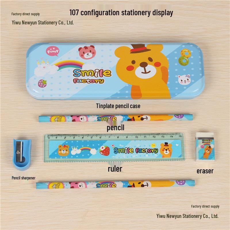 Детский подарочный набор канцелярских принадлежностей: Подарок на день рождения и Рождество для мальчиков и девочек