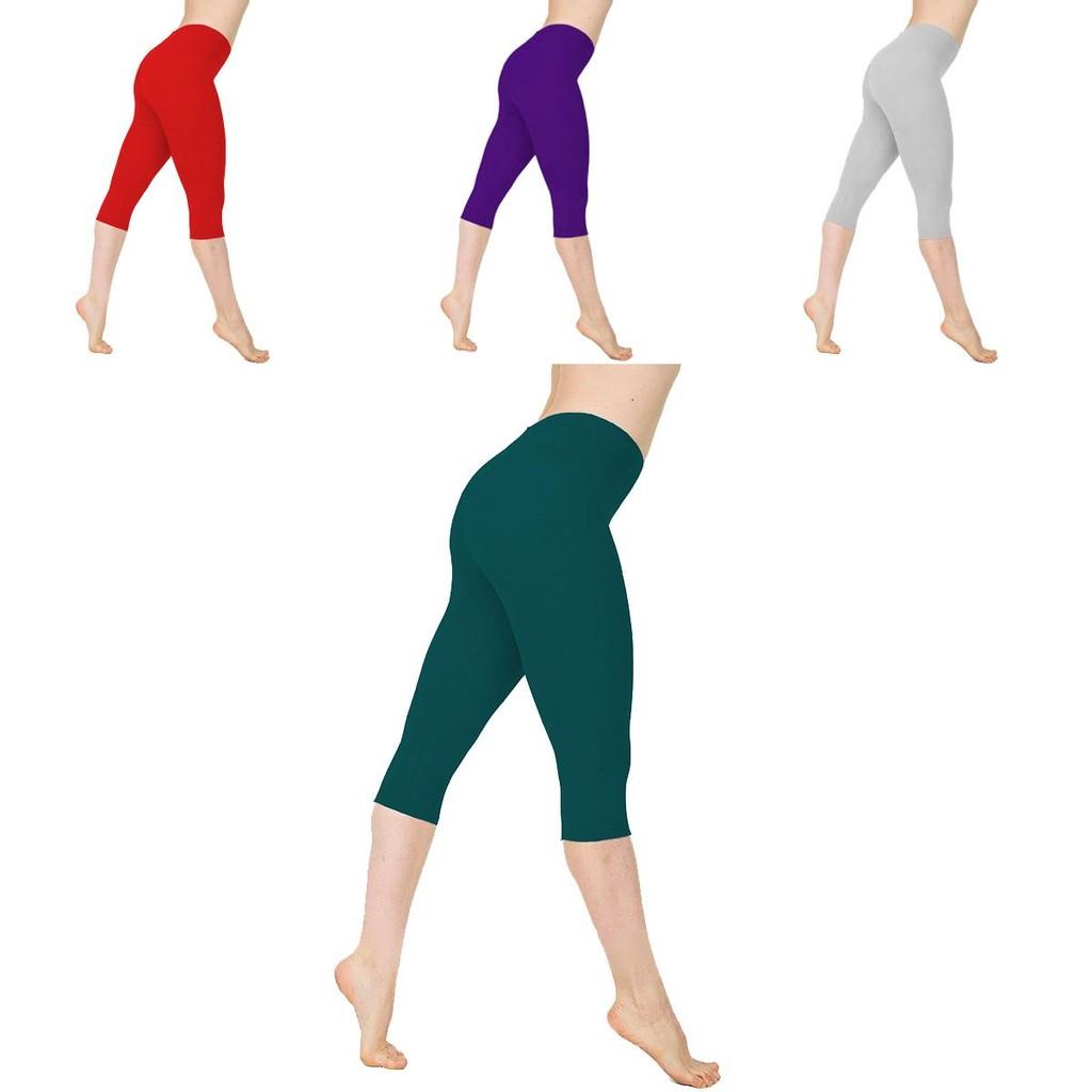 Стильные женские капри для йоги с заниженной талией 3/4 для легкого фитнес-стиля и комфорта