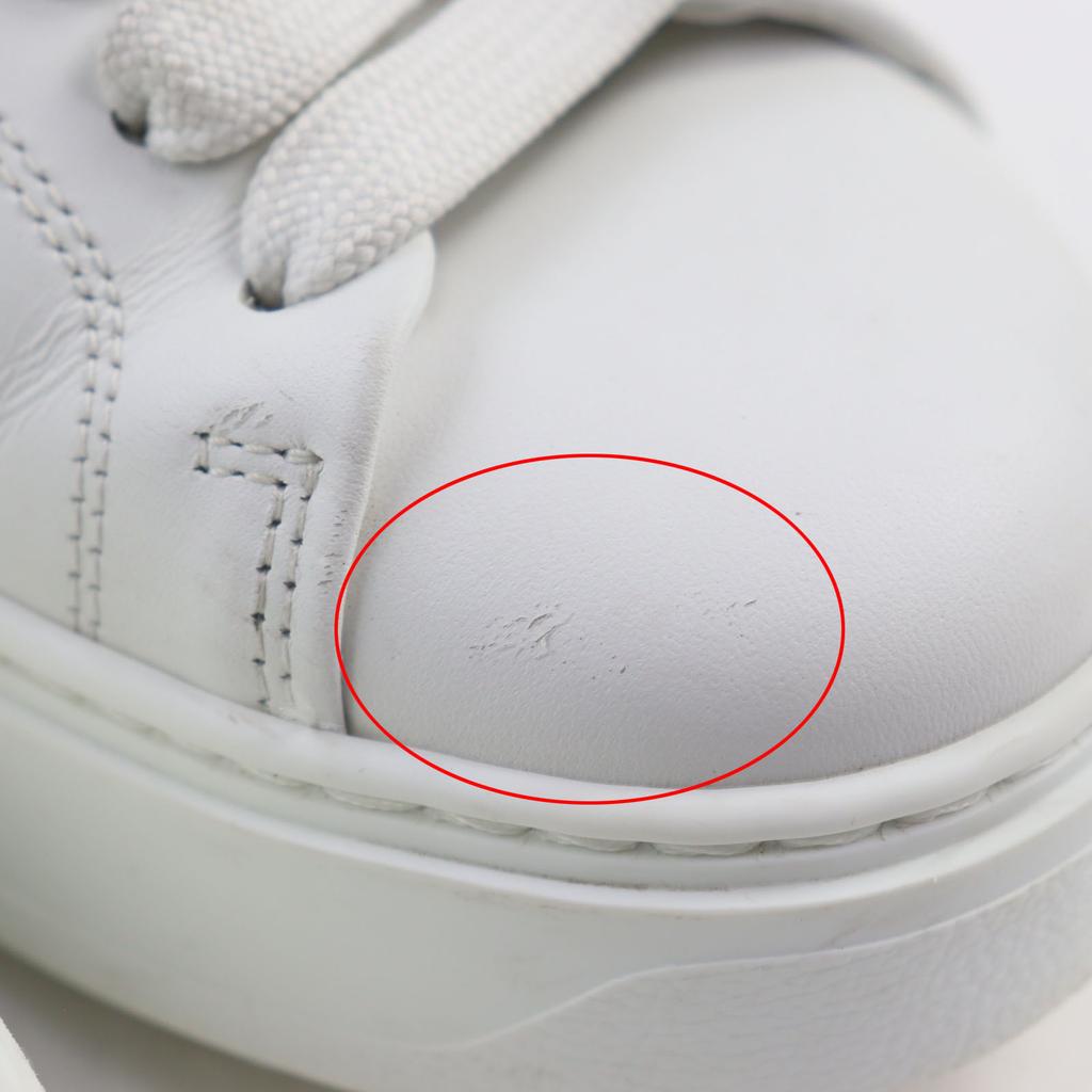 Great LOUIS VUITTON sneakers Timeout line LV rhinestone embellishment white Used