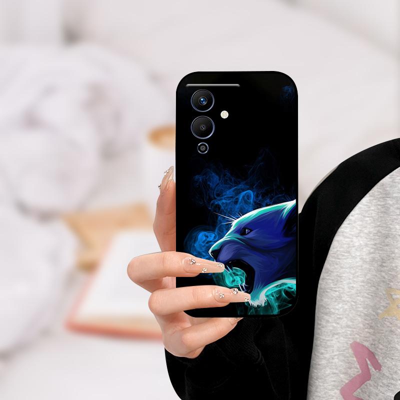 For infinix NOTE 12 PRO 5G Case X671B TPU Wolf Cat Silicone Bumper Cover for Infinix Note 12 Pro 5G Phone Case Note12 Pro 5G