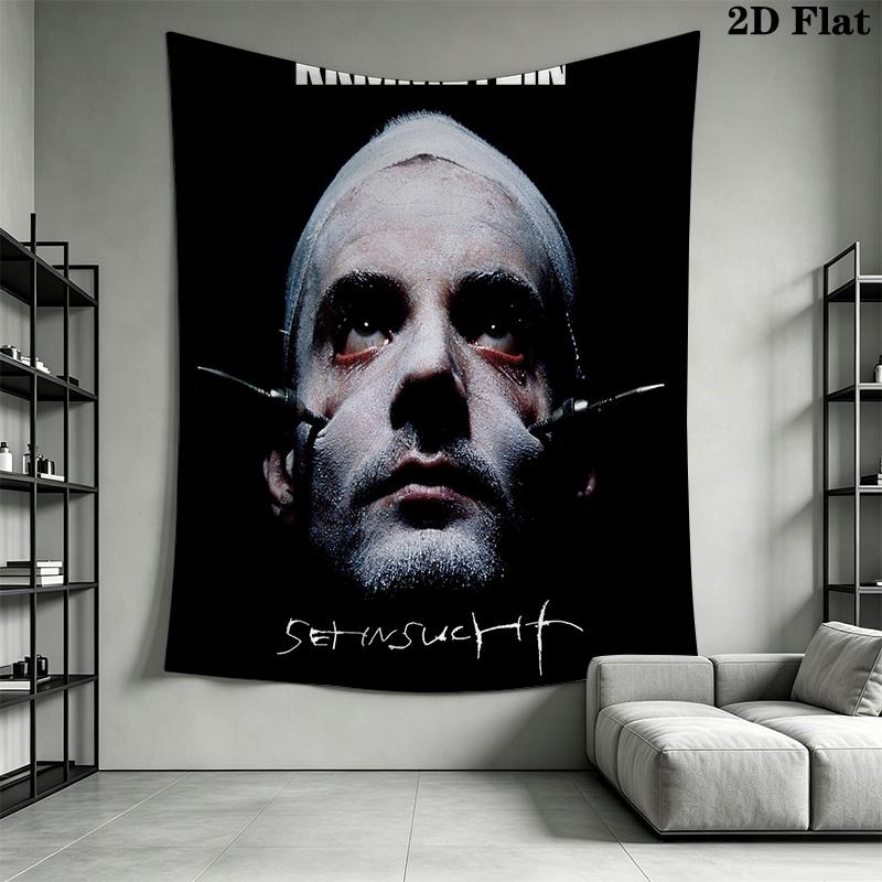 Rammstein Album Cover Mystery Bedding 1 Duvet Cover 2 Pillowcase Without Core Soft And Comfortable Duvet Cover And Pillowcase