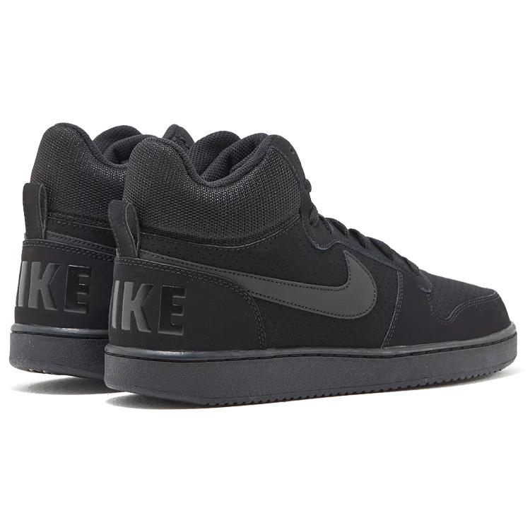 Nike Court Borough Mid Black (Unisex) Skateboard Shoes 838938 003