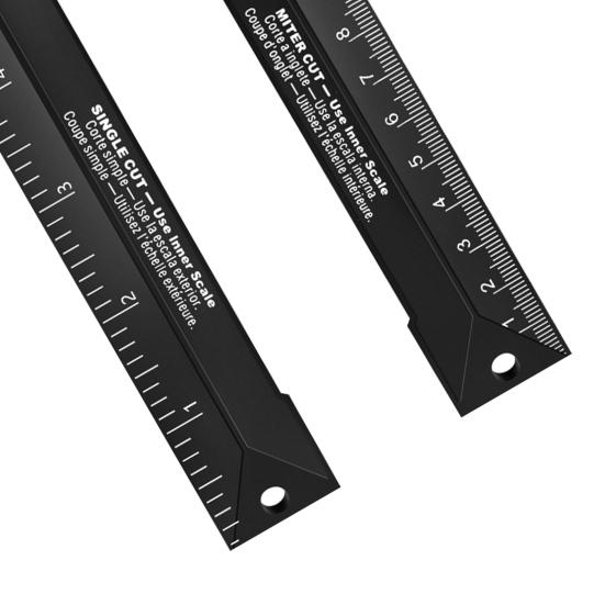 1 комплект, профессиональный транспортир для торцовочной пилы, эффективный антикоррозийный многофункциональный измеритель угла, формовочная коронка