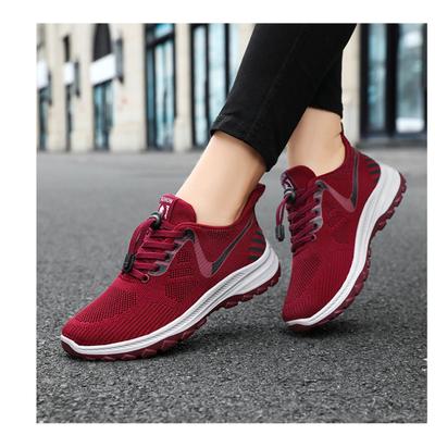 Новые нескользящие амортизирующие удобные и дышащие женские кроссовки для ходьбы - Неутомительные амортизирующие повседневные кроссовки