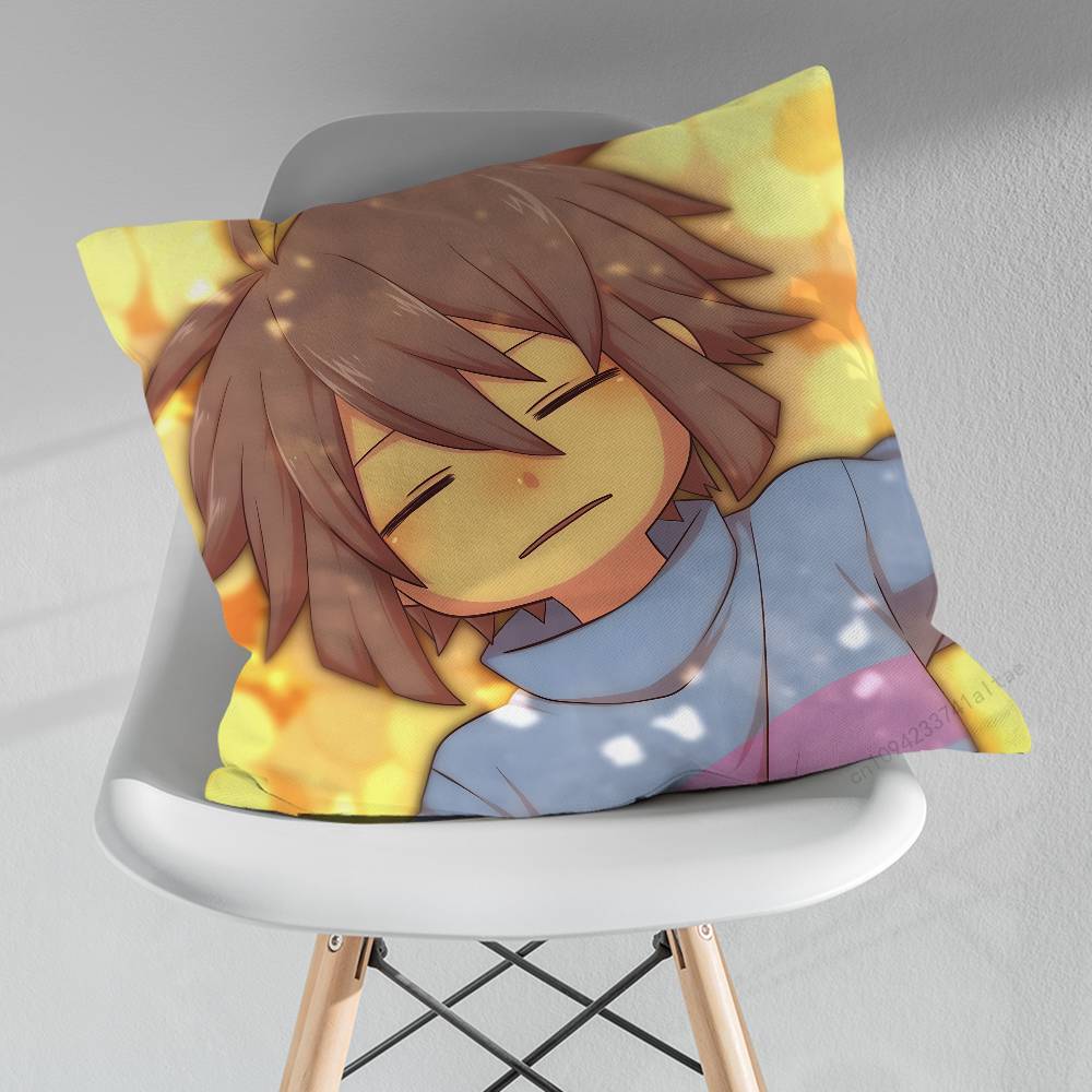 Игровой Наволочка Frisk Undertale Для 30x30см45x45см55x55см Для Домашнего Декора Спальни И Защиты