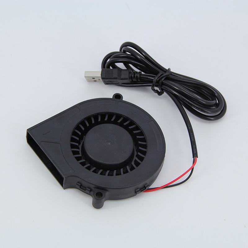 5 В USB DC 7,5 см 7515 75x75x15 мм 75x15 мм Воздушный турбовентилятор охлаждающий вентилятор Портативный вентилятор для барбекю со скоростью для приготовления пищи на открытом воздухе в кемпинге