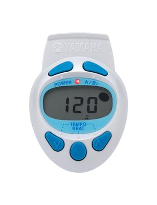 Симпатичный электронный метроном Yamaha синего цвета ME55BE, простой в использовании, с зажимом