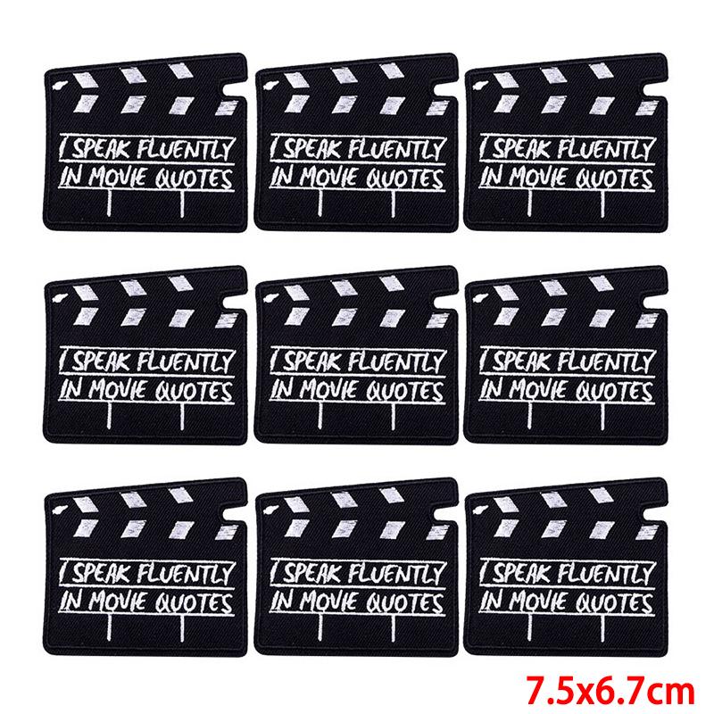 10 шт./лот, оптовая продажа, вышивка, железные нашивки для одежды, нашивки для одежды, куртки, декор, аппликация, принадлежности для шитья