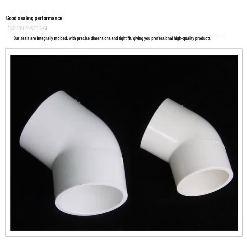 PVC Water Pipe 45-Degree Elbow