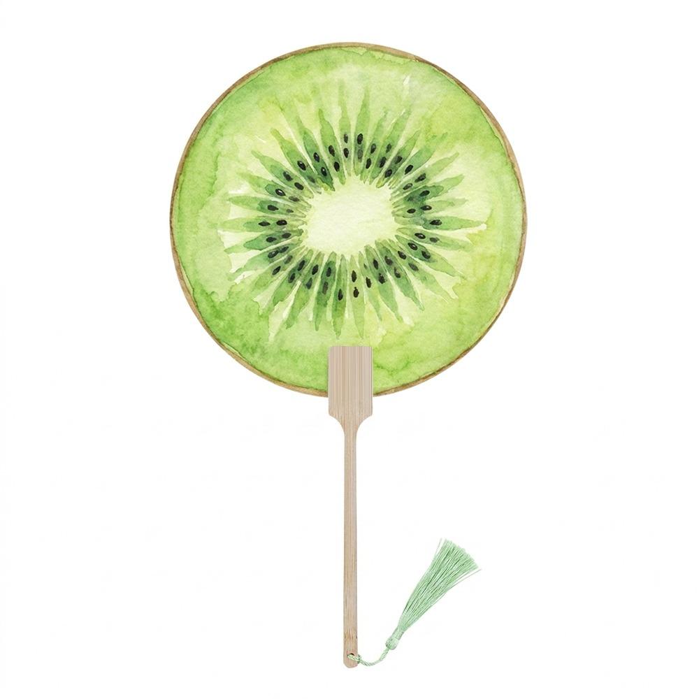 Cartoon Fruit Fruit Fan Multicolor Circular Fan Creative Handheld Fan Summer Season