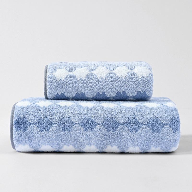 Очень большое банное полотенце для женщин: Ультрамягкий, ультравпитывающий, быстросохнущий - современный дизайн, космическая тематика, 290 г/м², материал - полиэстер