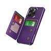 Для iPhone 16 15 14 13 12 11 Pro Max XR Чехол-кошелек со слотом для карт, Флип-чехол с RFID-защитой, Защитная крышка для телефона с подставкой