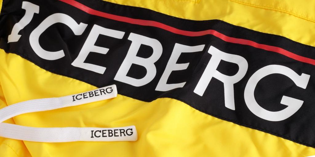 Iceberg Italian swim shorts yellow - Size: L