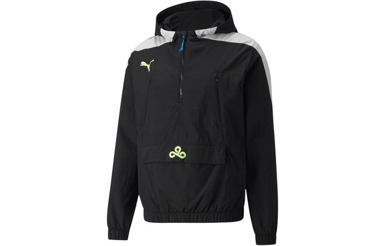 Puma Куртки Мужские Черные С Капюшоном Умеренный Прямой Крой 533944-01