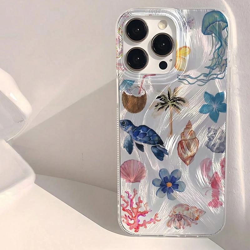 Персонализированный чехол для телефона Ocean Elements IMD Soft для Xiaomi Redmi Note 14 13 12 12S 11 13C 14C 10 S Pro Plus 4G 5G