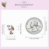 WOSTU 925 Sterling Silver Animal Puppy Cute Dog Bead Charm for Bracelet Women DIY Fashion Jewelry Enamel Pet Bead Accessories