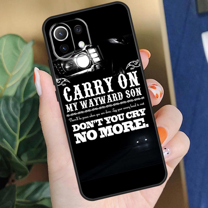 Сверхъестественное CARRY ON MY WAYWARD SONS Чехол Для Xiaomi 15T 14T 13T Pro 14 15 Ultra 17 Pro Max POCO X7 F8 Pro X5 X6 F5 F6 F7 Чехол