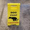 Mini Cat Pee Signs ABS Floor Dirty Warning Sign Funny Dog Poop Sign  Humorous Cat Decor