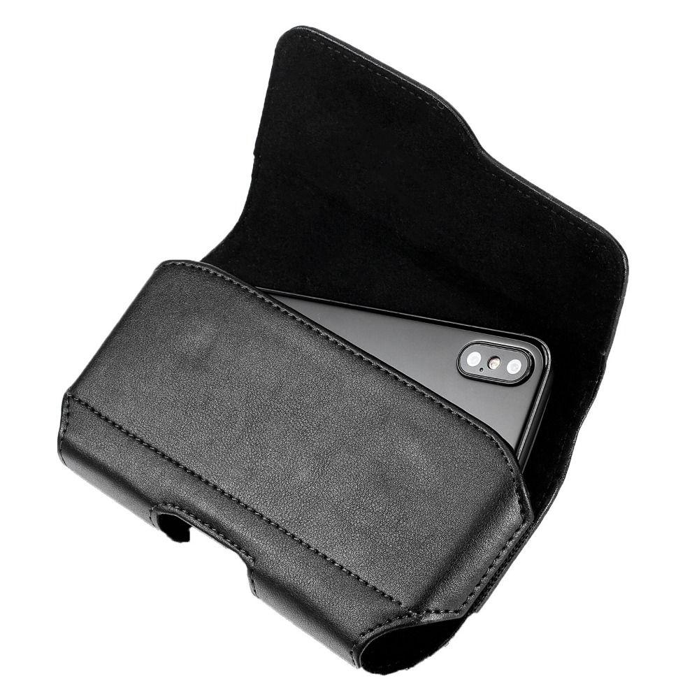 Кожаный чехол для телефона с зажимом на ремень, горизонтальный стиль, кожаный чехол для телефона, спортивный инструмент