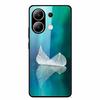 Стеклянный чехол для Xiaomi Redmi Note 13 Чехол Мягкий бампер Закаленное стекло Жесткая задняя крышка Для телефона Redmi Note 13 Pro Чехол Funda Coque
