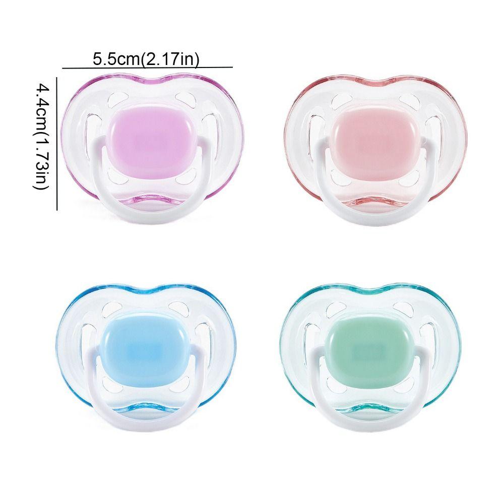 4pcs Silicone Pet Pacifier Bite Resistant Cat Sleeping Pacifier For Clean Teeth