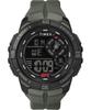 Мужские часы Timex UFC Rush 52 мм — черный ремешок, цифровой циферблат, черный корпус, зеленый/цифровой/черный. , современное